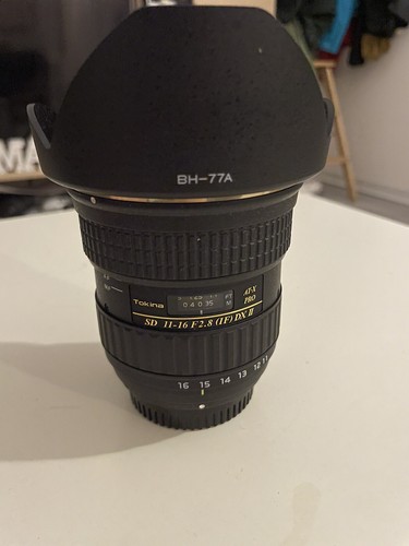 Tokina 8 per nikon - 11-16,