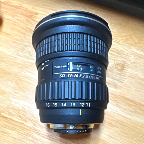 Tokina pro 11 16 - at-x, 11-16